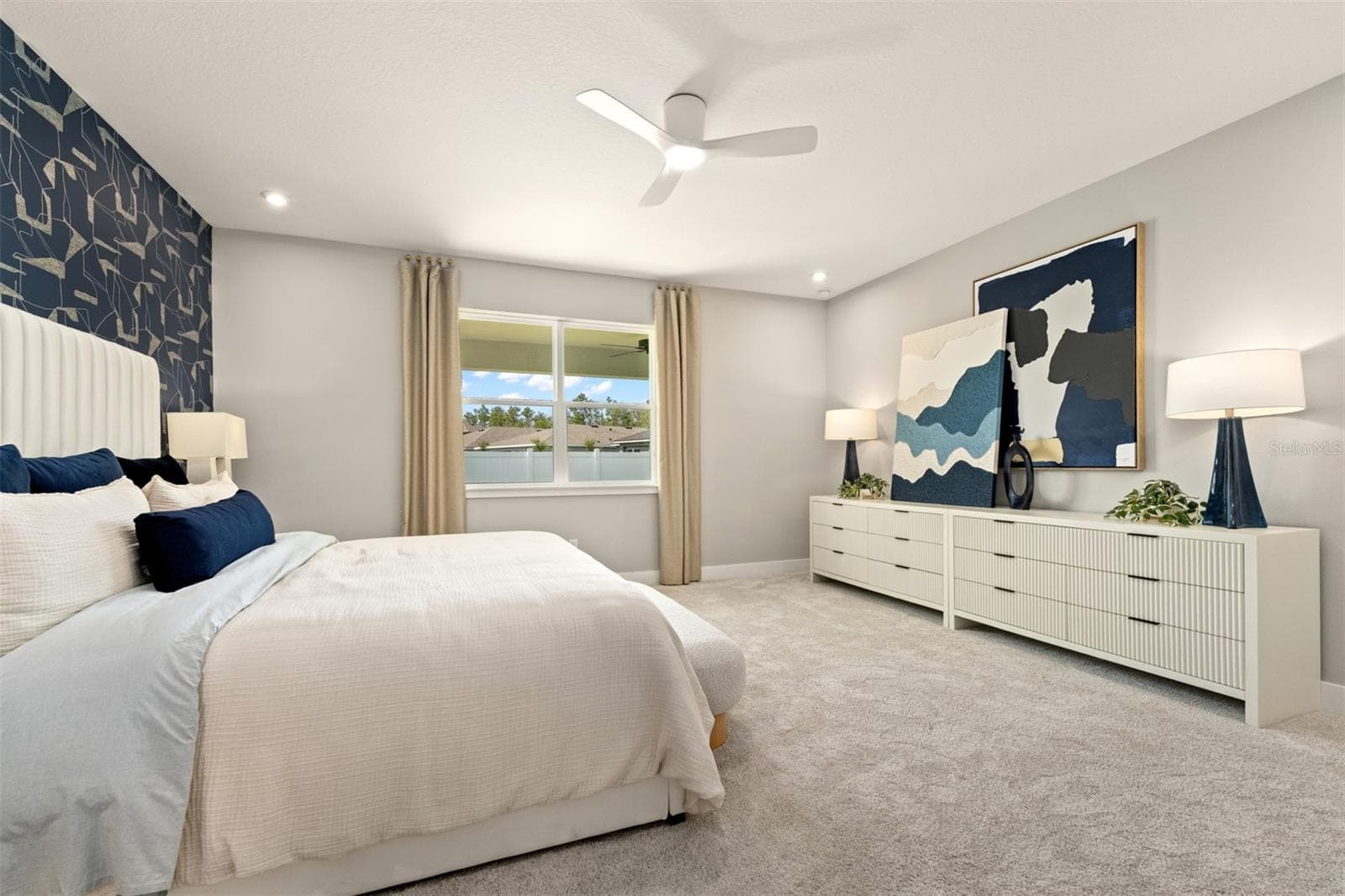 Meridian Parks Olympic Model Primary Bedroom - 12534 MARITIME ST, ORLANDO