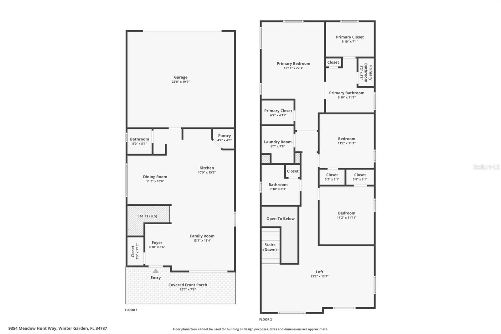 Floor Plan - 9354 MEADOW HUNT WAY, WINTER GARDEN