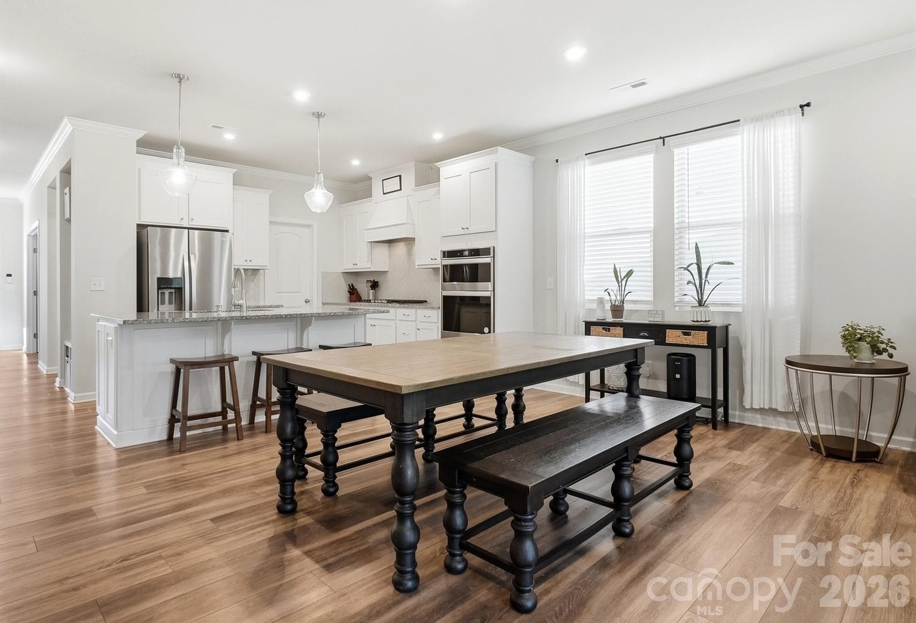 Huge Dining Area & Open Floor Plan - 1403 Laggan Lane, Indian Trail