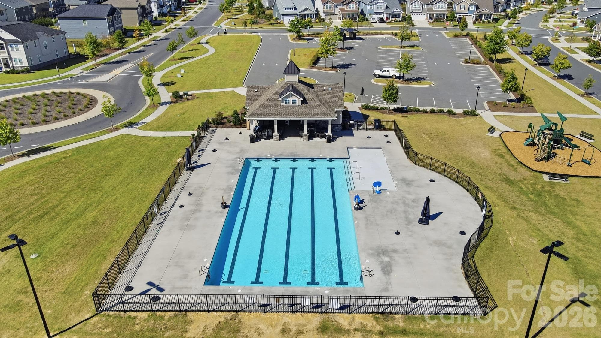 Community Huge Pool, Covered Pavilion, Park & Volley Ball Court - 1403 Laggan Lane, Indian Trail