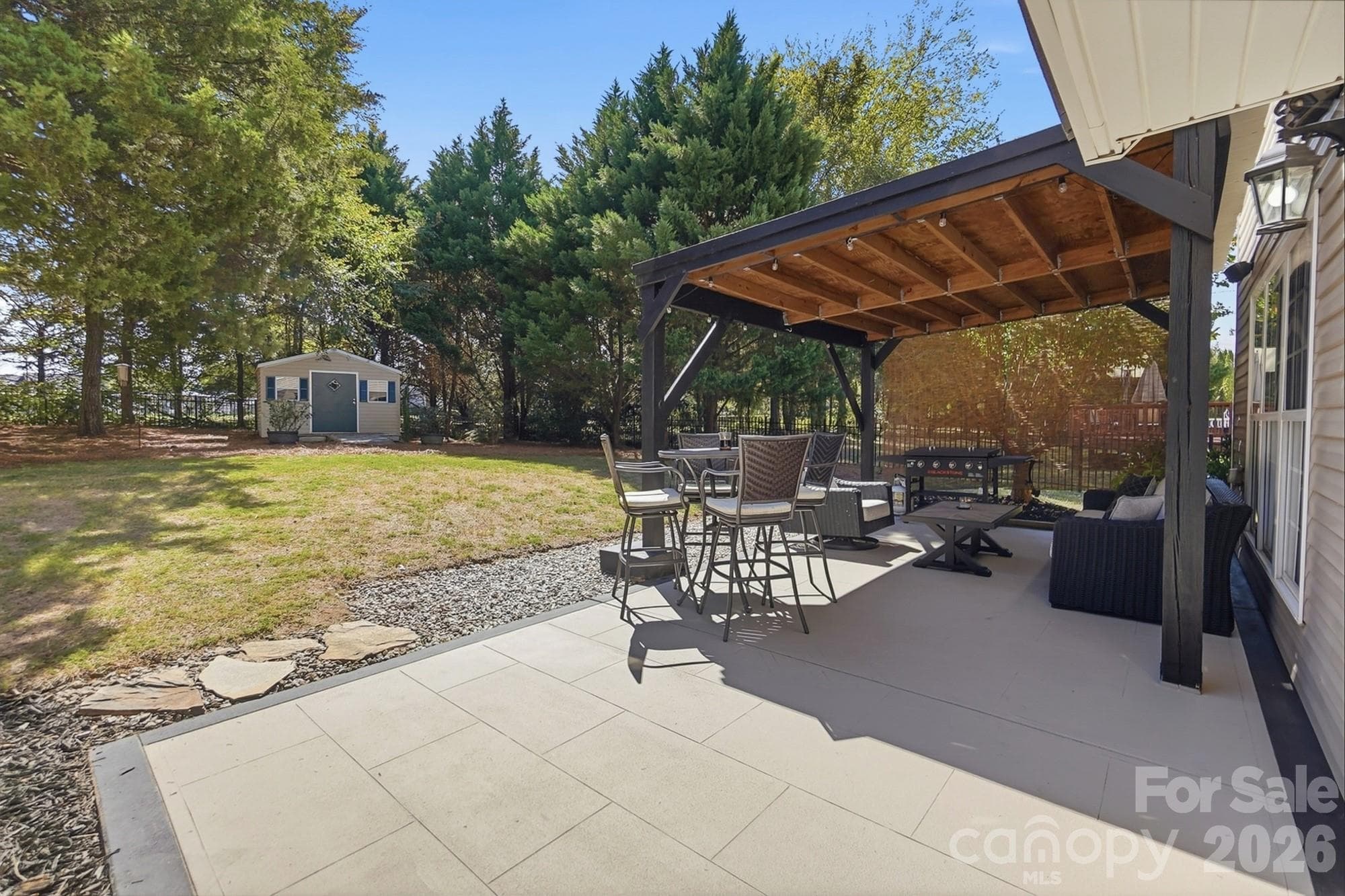 Extended Patio - 1103 Cooper Lane, Indian Trail