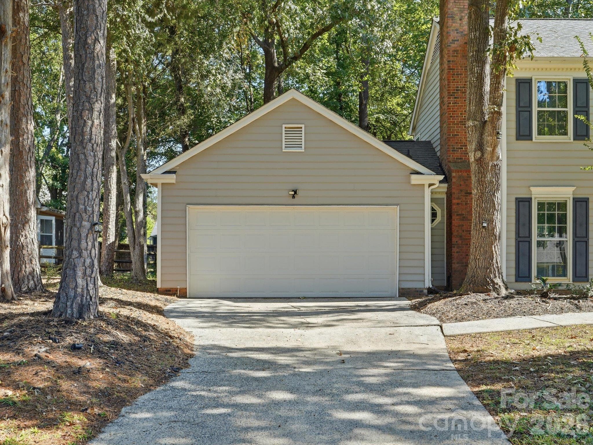 Attached Large 2 Car Garage - 7214 Falconwood Court, Charlotte