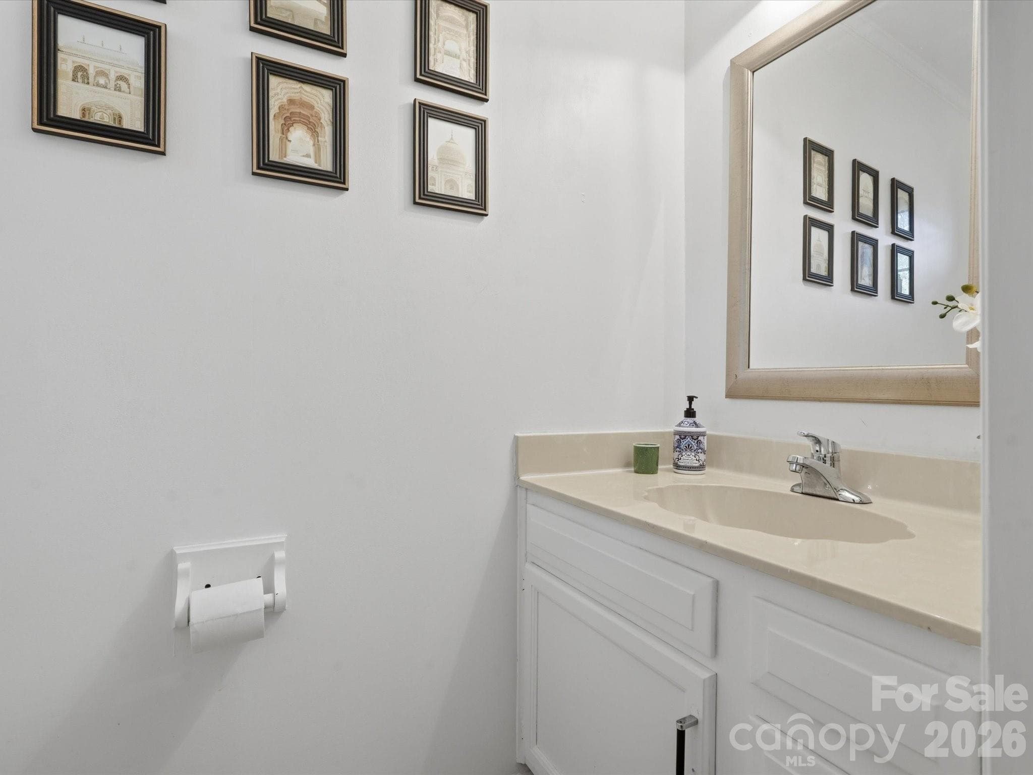 Half Bathroom - 7214 Falconwood Court, Charlotte