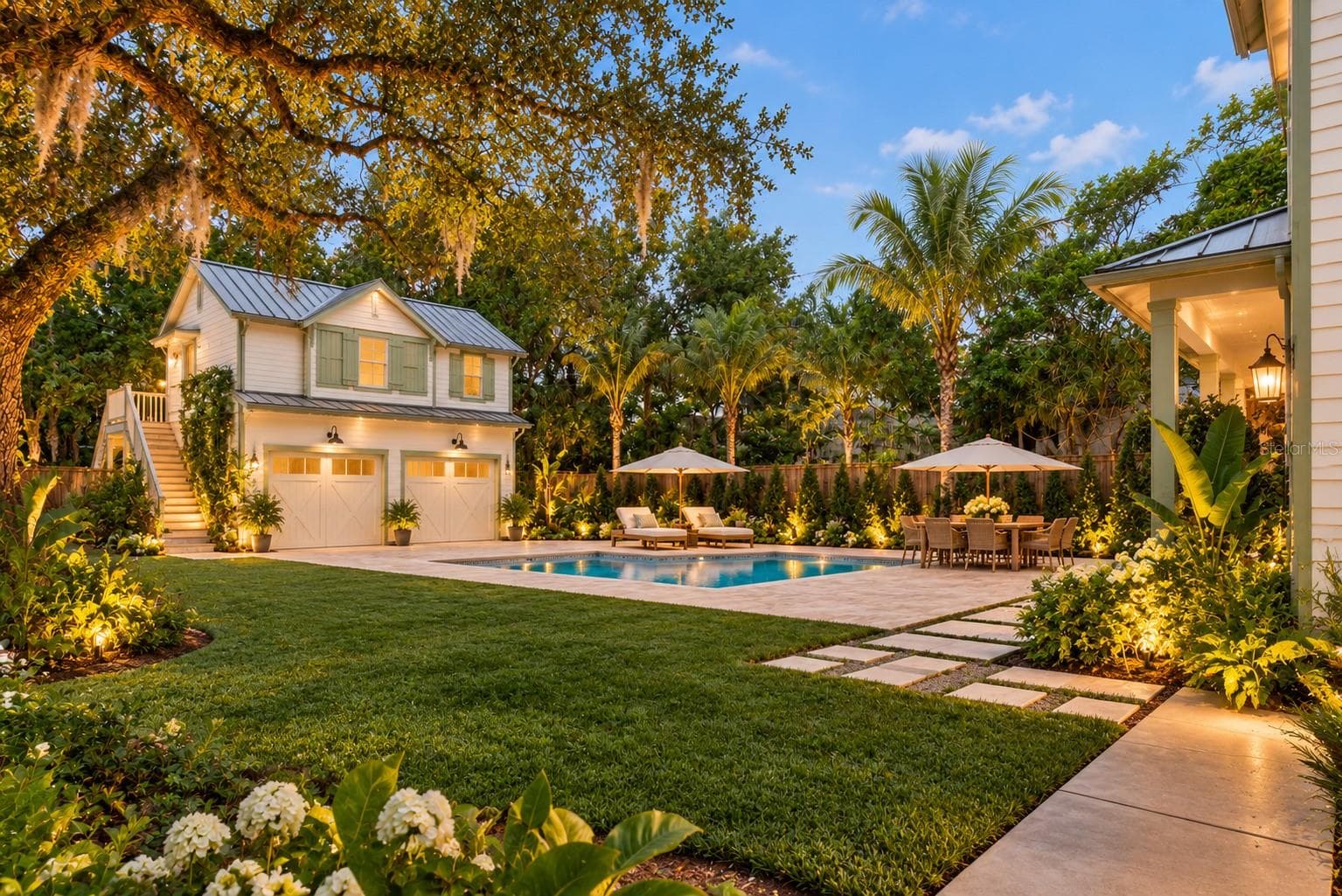 Virtually Reimagined Pool / Garage / ADU / Corner Lot Retreat - 226 N GROSSE AVE, TARPON SPRINGS