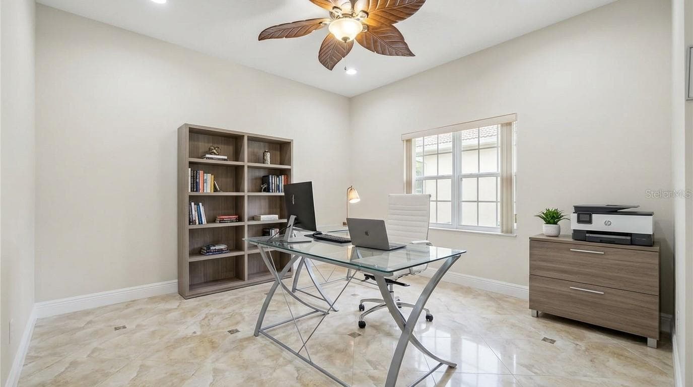 This office space offers a professional and quiet environment, perfect for a productive remote work setup. - 7866 BARDMOOR HILL CIR, ORLANDO