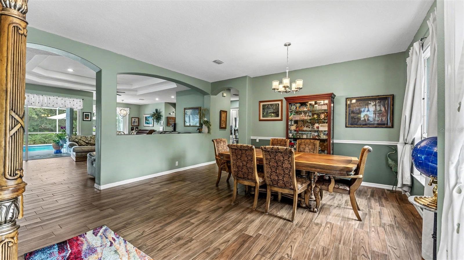 Formal dining room - 6626 ROYAL FOREST DR, LAKELAND