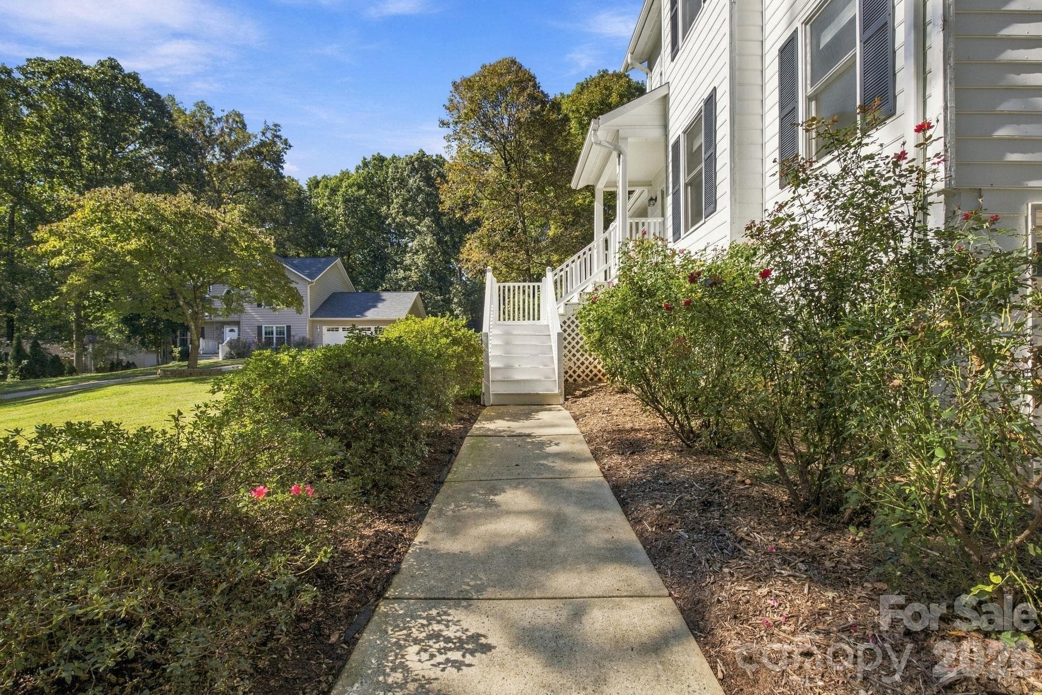 front walkway - 1270 Berra Place, Hickory