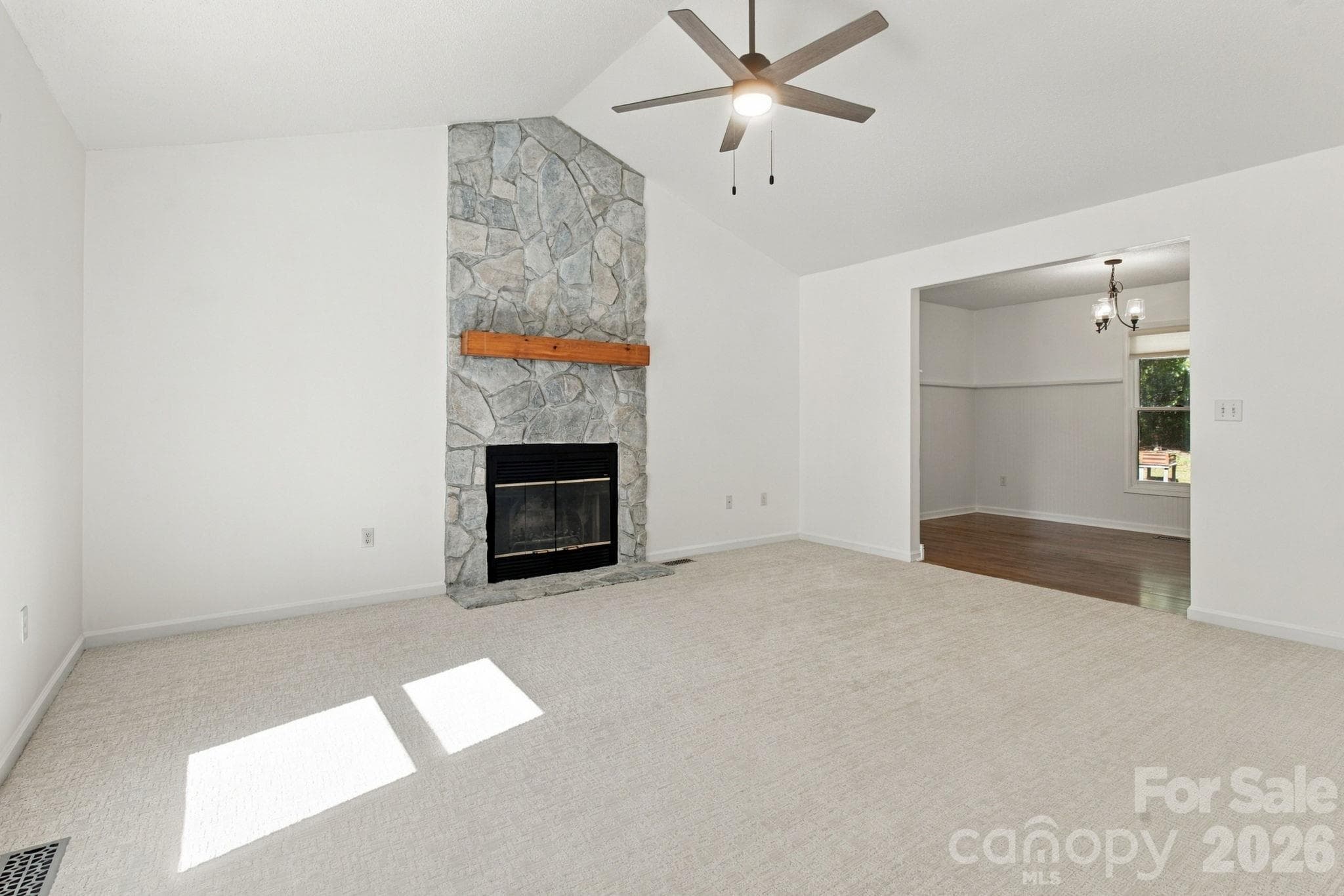 living room alternate view - 1270 Berra Place, Hickory