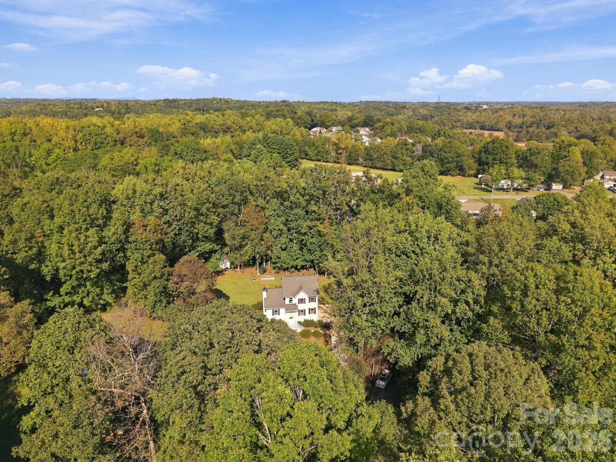 aerial view - 1270 Berra Place, Hickory