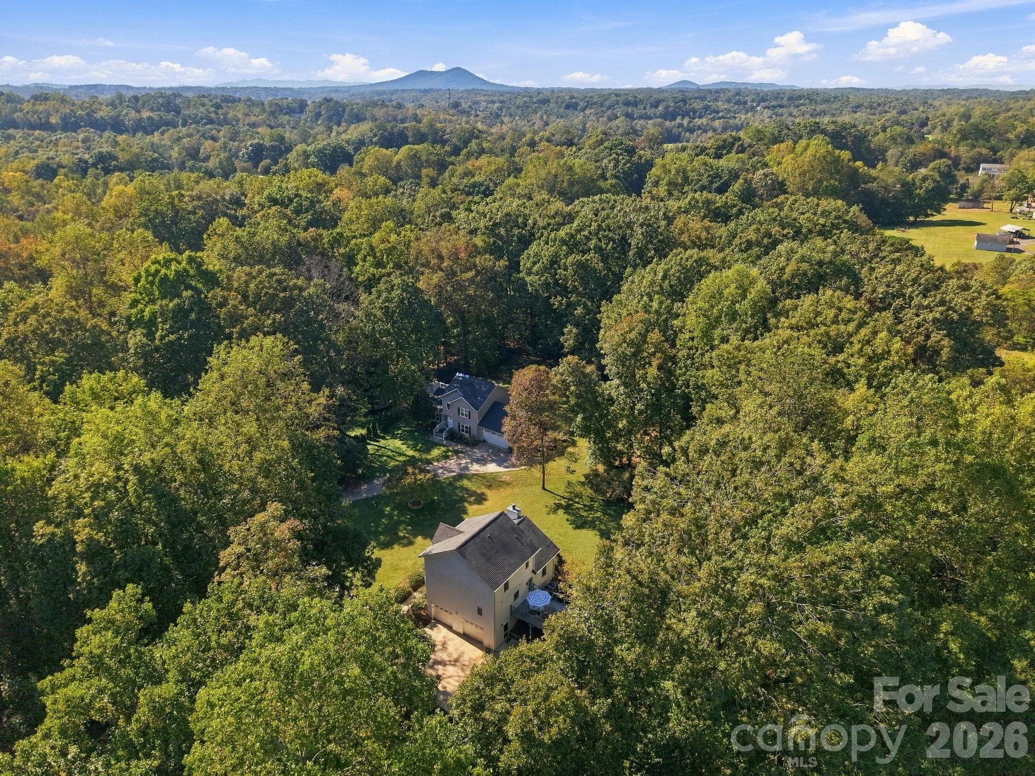 aerial view - 1270 Berra Place, Hickory