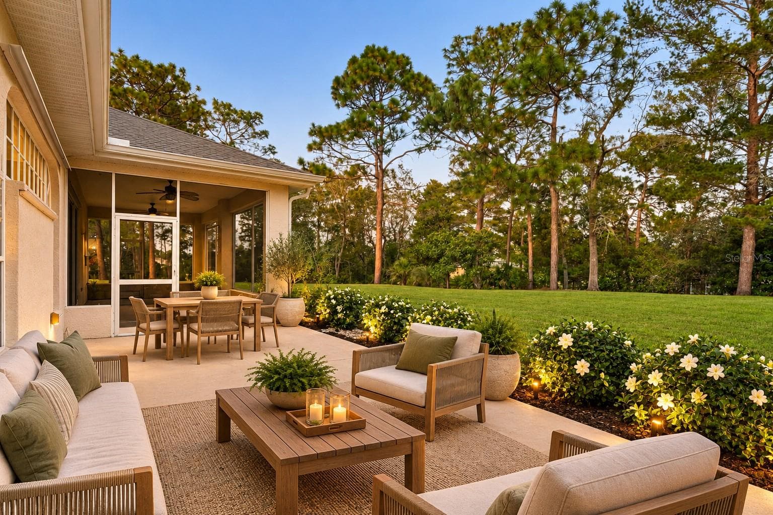 Open Patio Located on the back of home - 10120 SHORTLEAF CT, WEEKI WACHEE