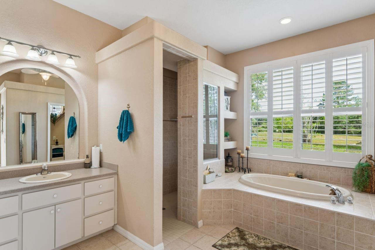Owner's Suite Bathroom - 10120 SHORTLEAF CT, WEEKI WACHEE