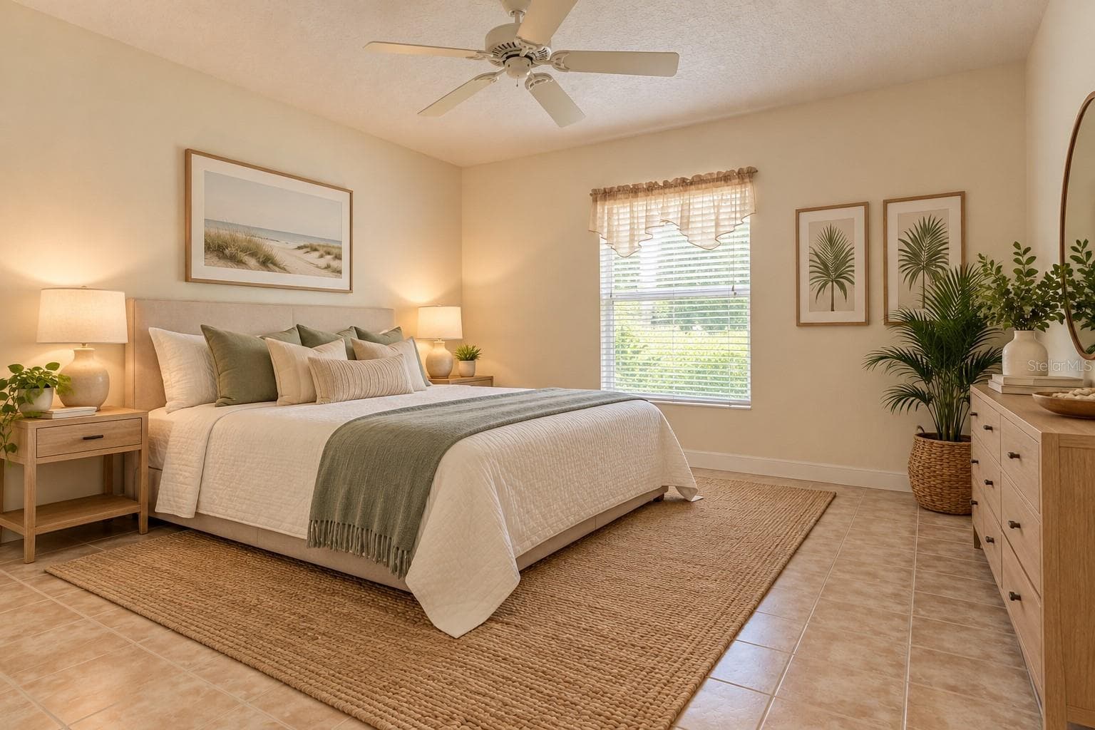 Bedroom 2-1 Staged - 751 CALLE GRANDE ST, ORMOND BEACH