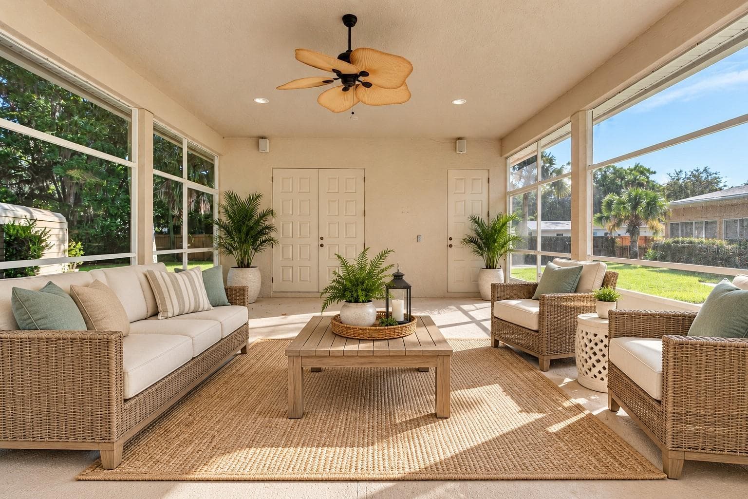 Screen Enclosure Staged - 751 CALLE GRANDE ST, ORMOND BEACH