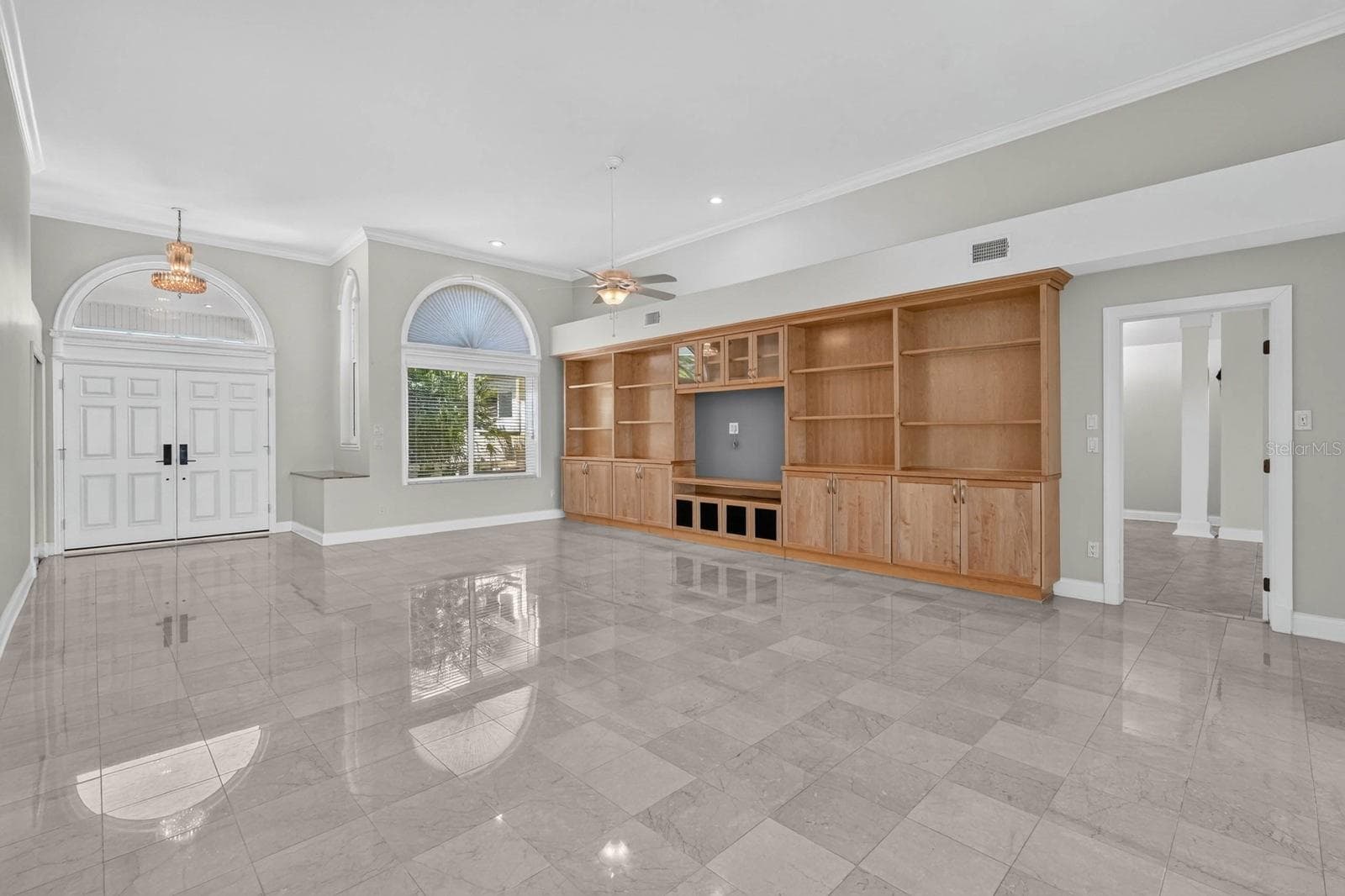 Custom Built-Ins and Marble Flooring - 74 COVINGTON LN, PALM COAST
