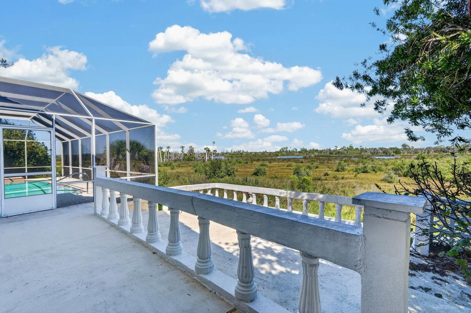 Outdoor Terrace With Preserve Views - 74 COVINGTON LN, PALM COAST