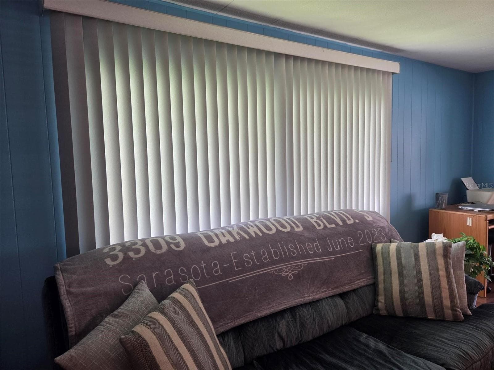 Blanket with home address - 3309 OAKWOOD BLVD S, SARASOTA