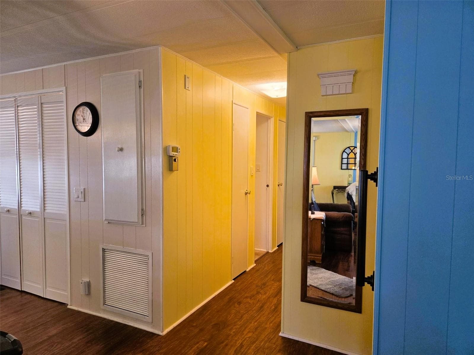 Hall into bedrooms - 3309 OAKWOOD BLVD S, SARASOTA