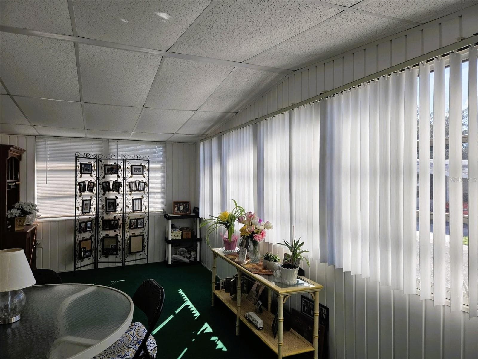 Tons of windows fully covered with blinds for privacy - 3309 OAKWOOD BLVD S, SARASOTA