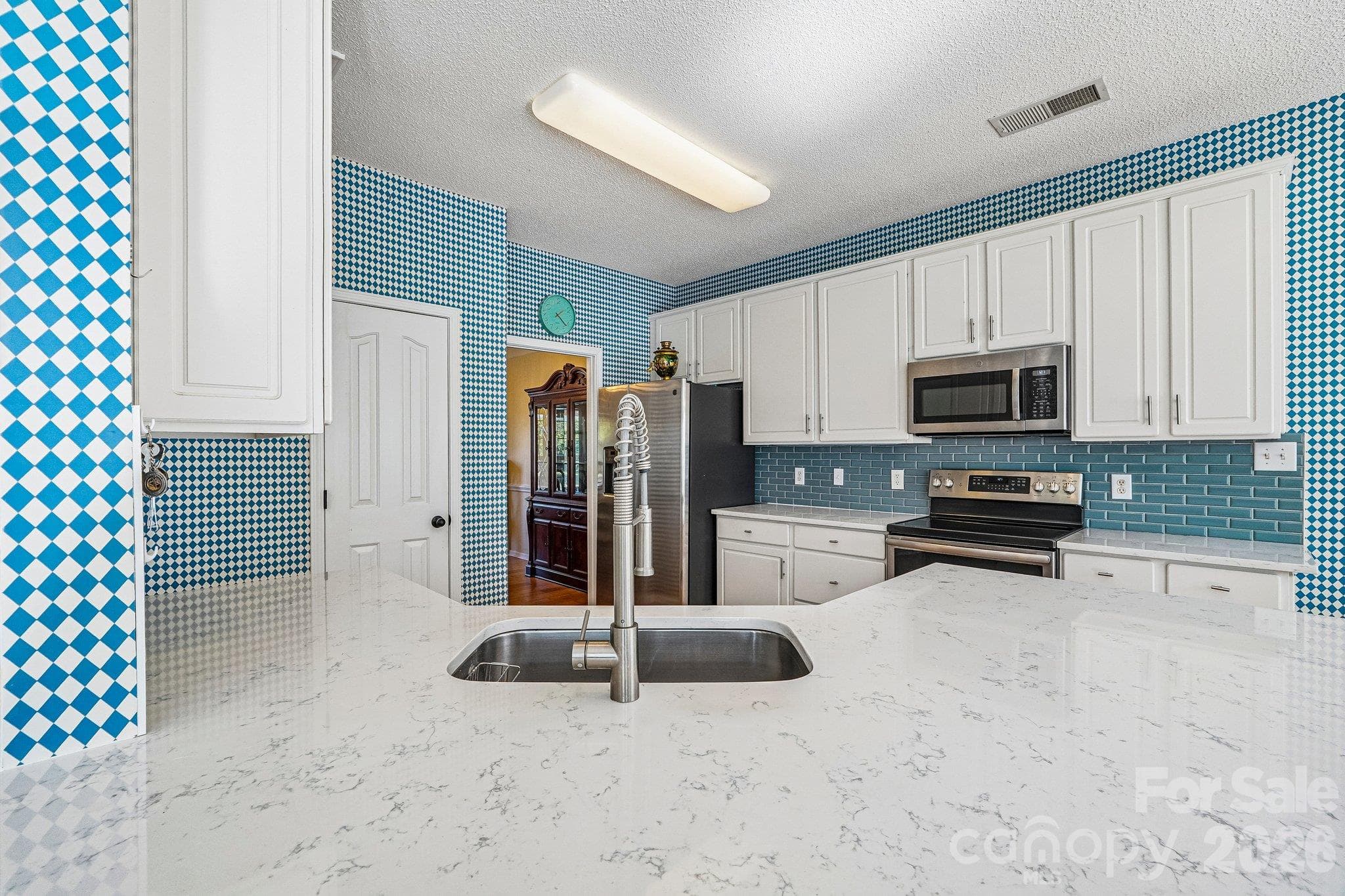 Cabinets and countertops in amazing condition - 11207 Livingston Mill Road, Charlotte