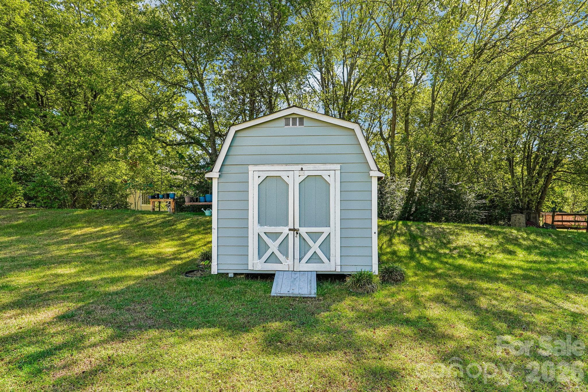 Shed is located on back right side of the lot - 11207 Livingston Mill Road, Charlotte