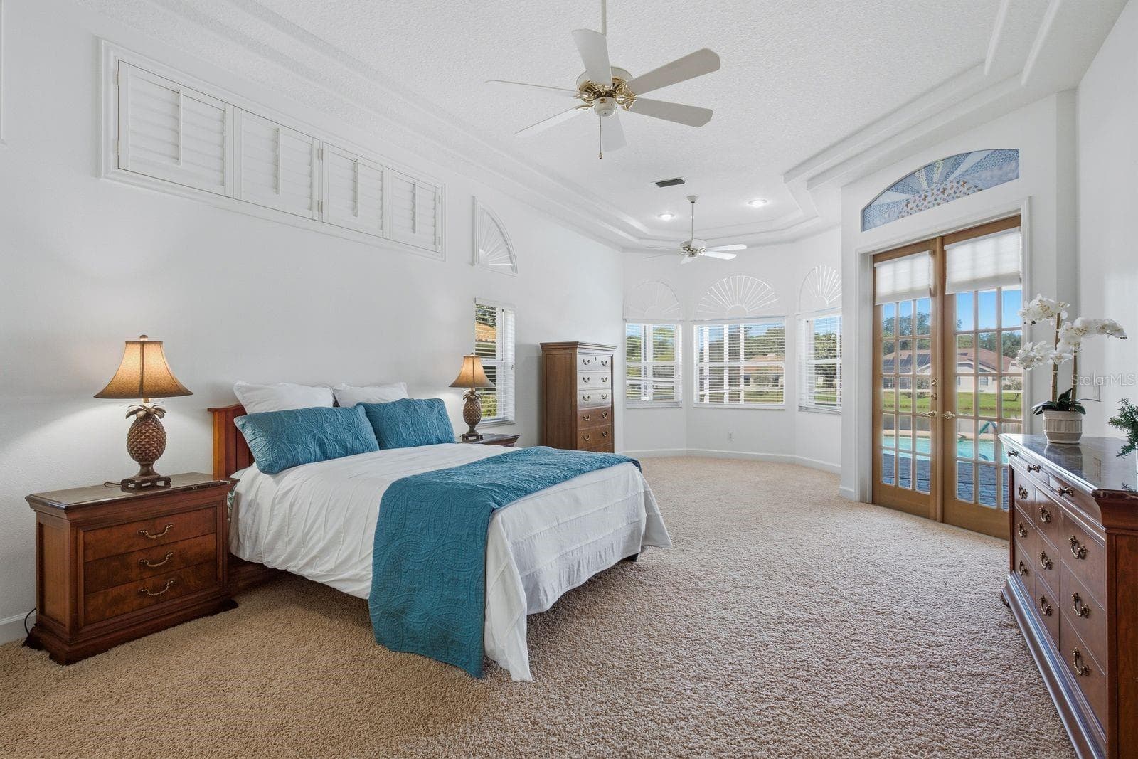 Great Views from the Primary Bedroom - 3763 EXECUTIVE DR, PALM HARBOR