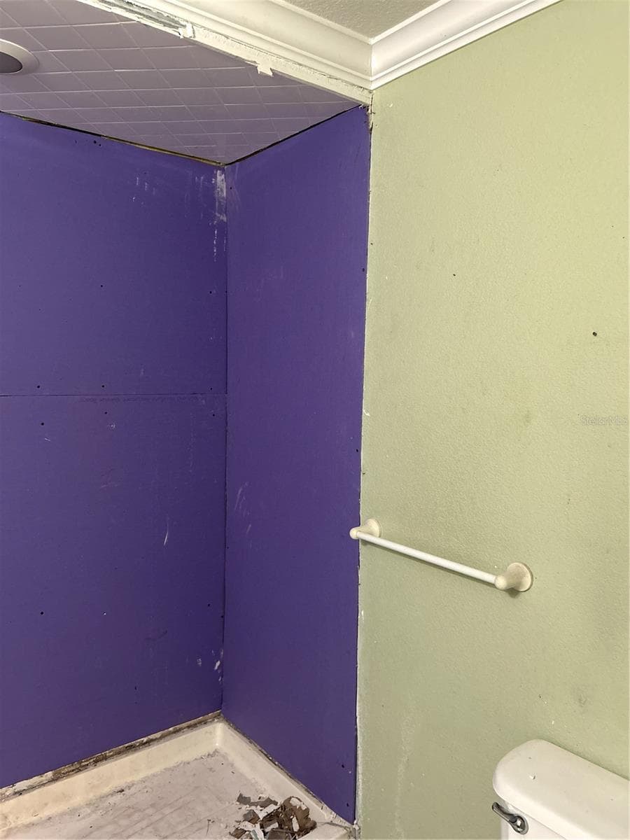 walk-in shower needs to be completed, wet board installed. - 14506 DEHAVEN AVE, BROOKSVILLE