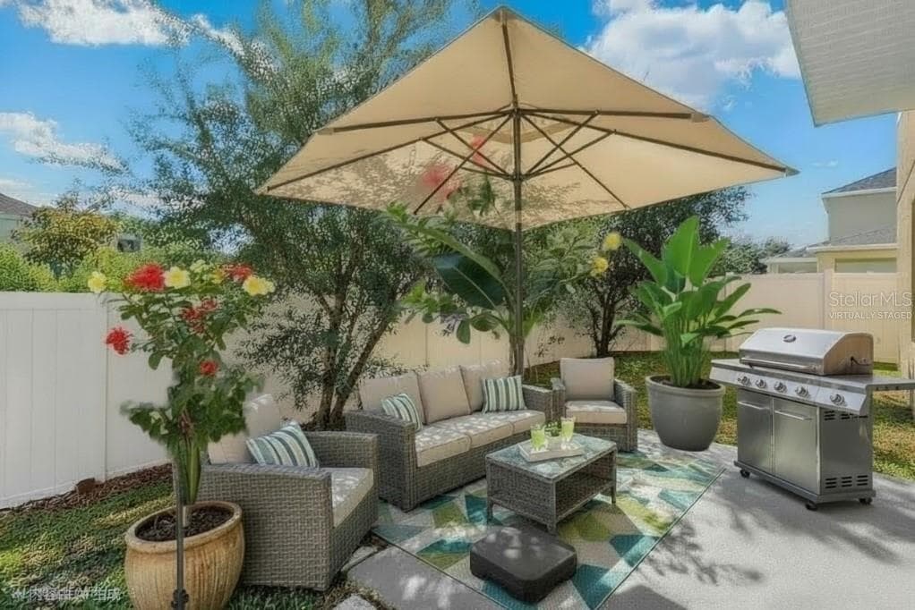 Back Yard 2_-virtually staged - 5024 SAN PALERMO DR, BRADENTON