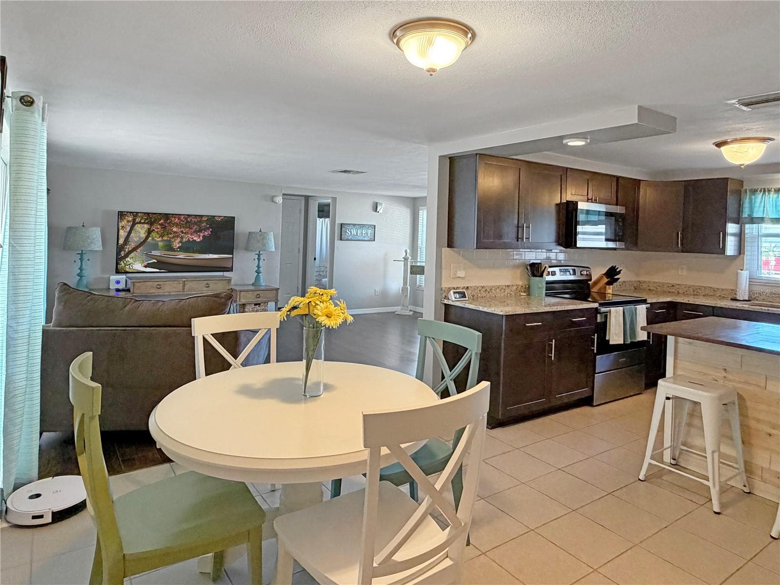 Dining, Kitchen, Living - 7910 ILEX DR, PORT RICHEY
