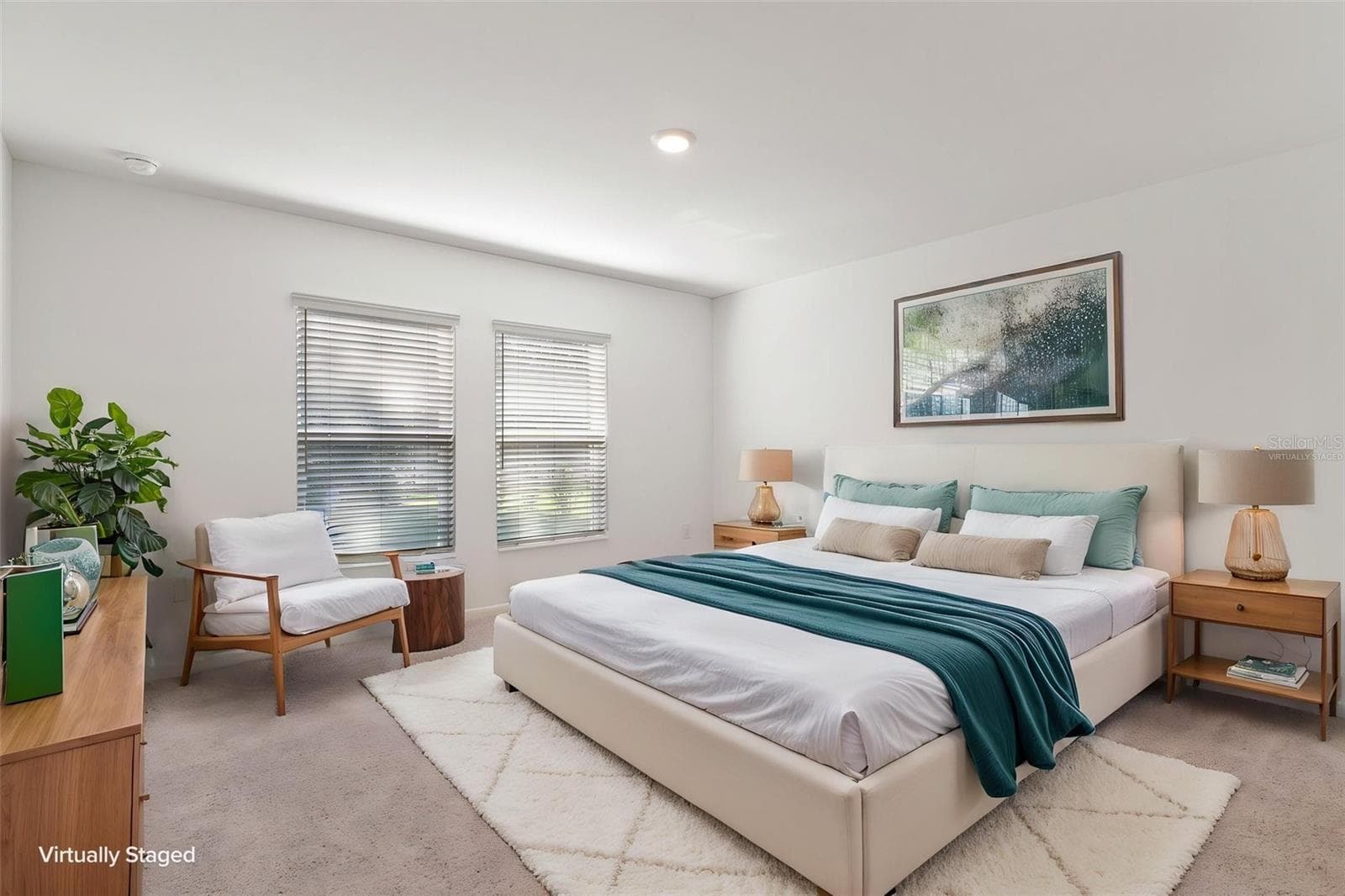 Virtually StagedPrimary Bedroom - 35040 SMOKETREE LN, DADE CITY