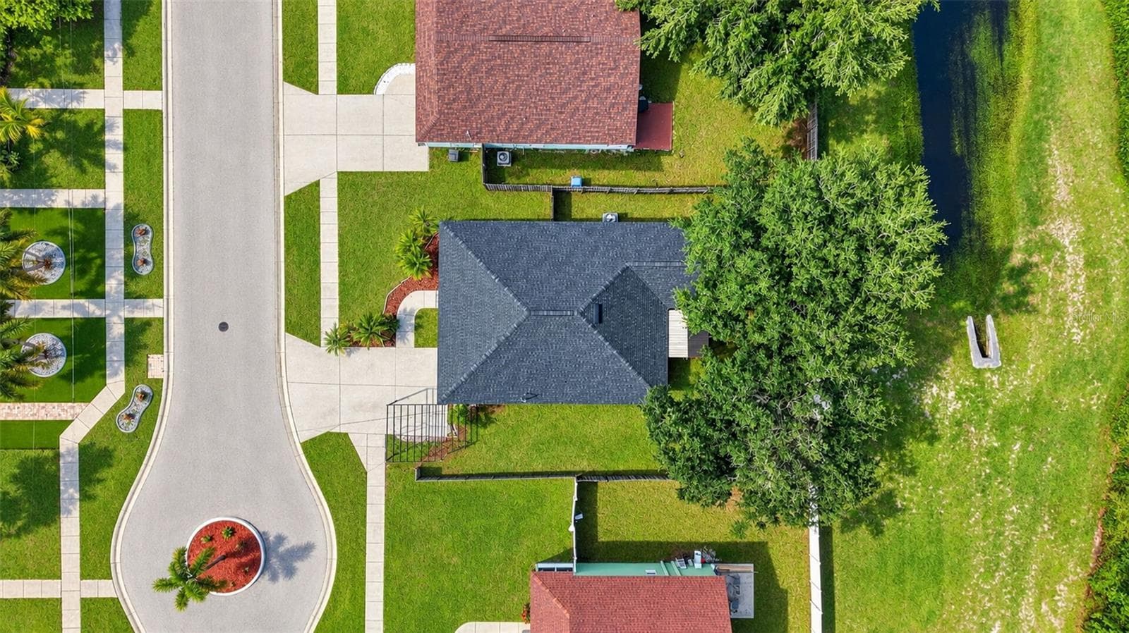 Overhead aerial view - 1210 CASA BONITA AVE, RUSKIN