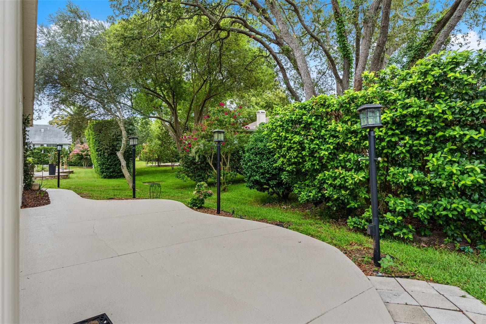 Back patio - 7350 ROSEMONT LN, SPRING HILL