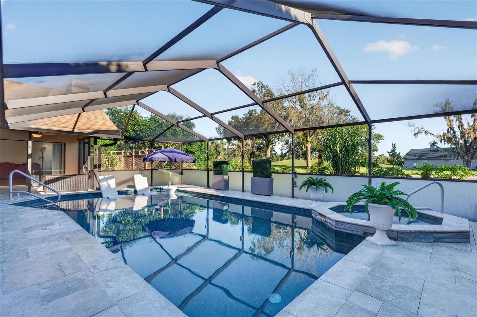 Ahhhhh...relaxing pool time. - 4104 CONCORD WAY, PLANT CITY