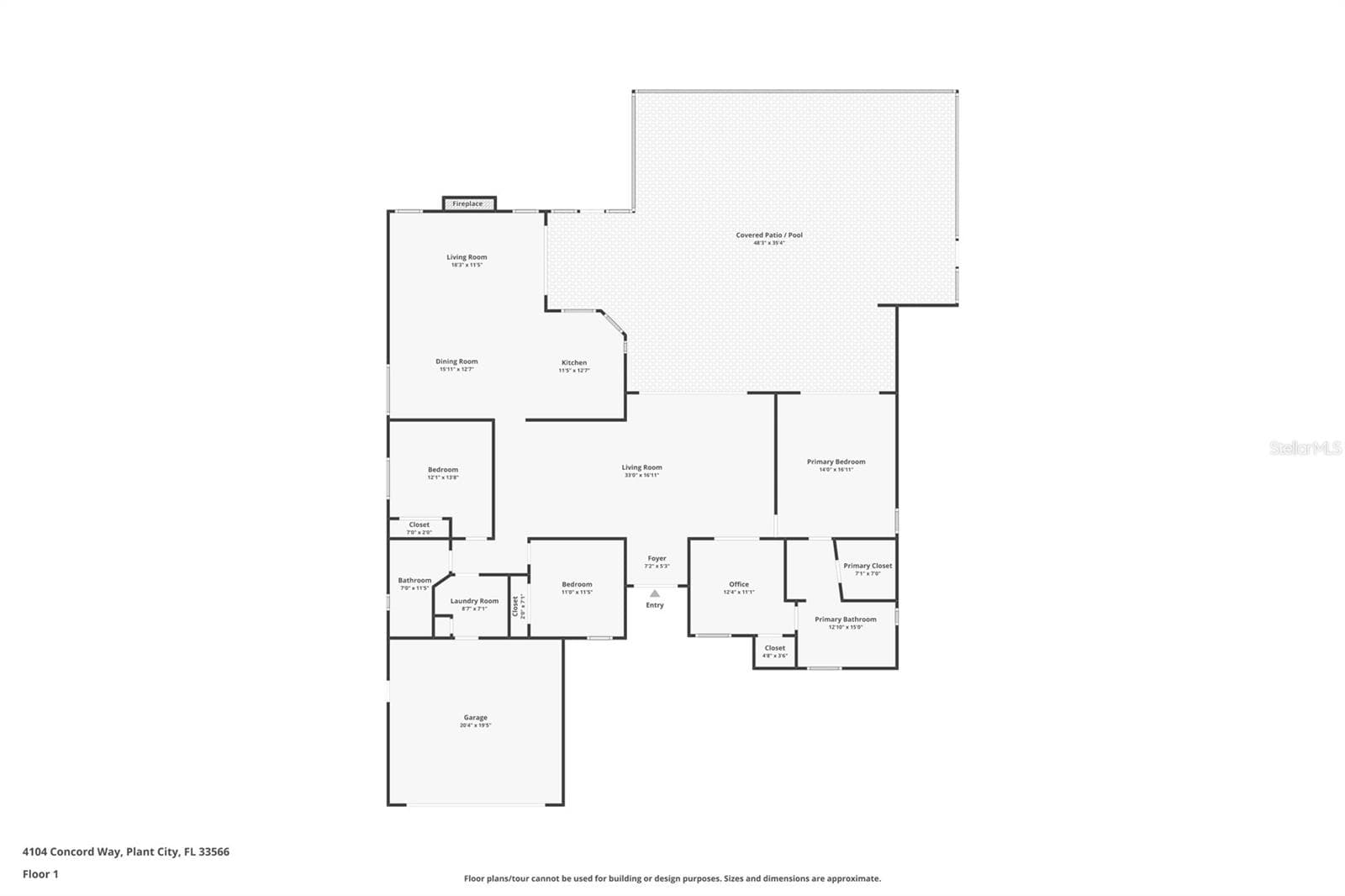 Floor Plan - 4104 CONCORD WAY, PLANT CITY