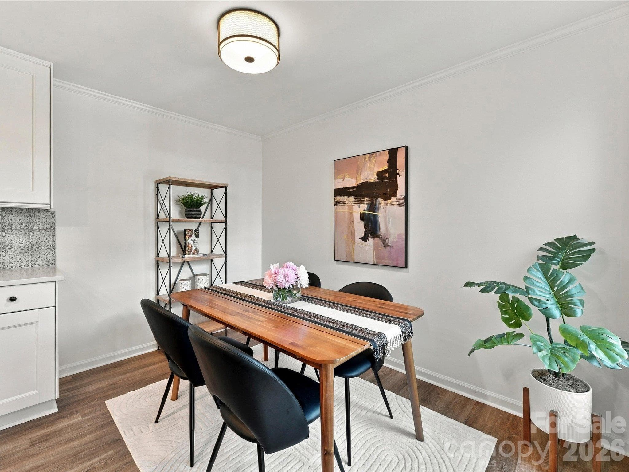 Dining area with window for more natural light - 423 W 8th Street, Charlotte