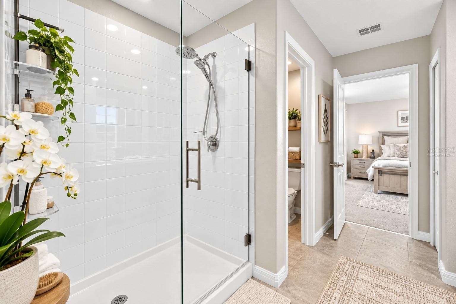 Master Bath “virtually staged” - 13209 WILDFLOWER MEADOW DR, RIVERVIEW