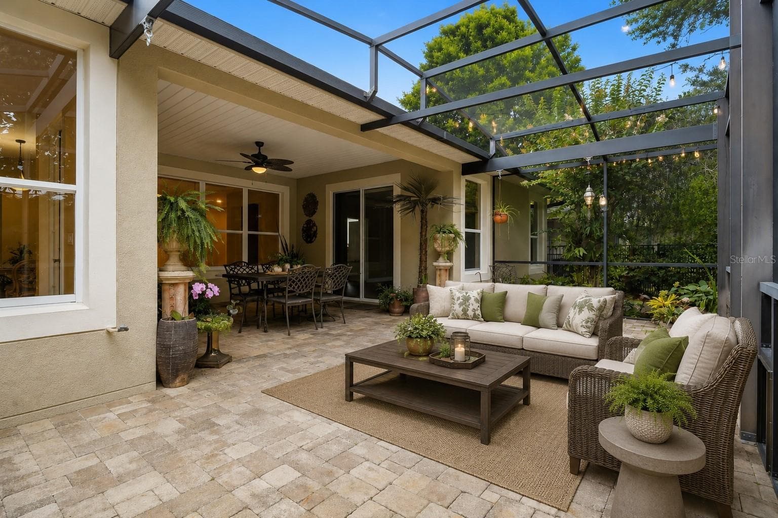 SCREENED IN LANAI - 1609 VICTORIA GARDENS DR, DELAND