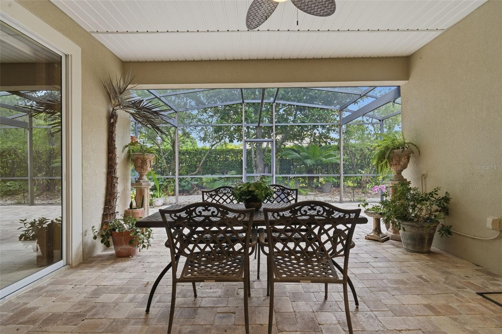 BACK COVERED PATIO - 1609 VICTORIA GARDENS DR, DELAND