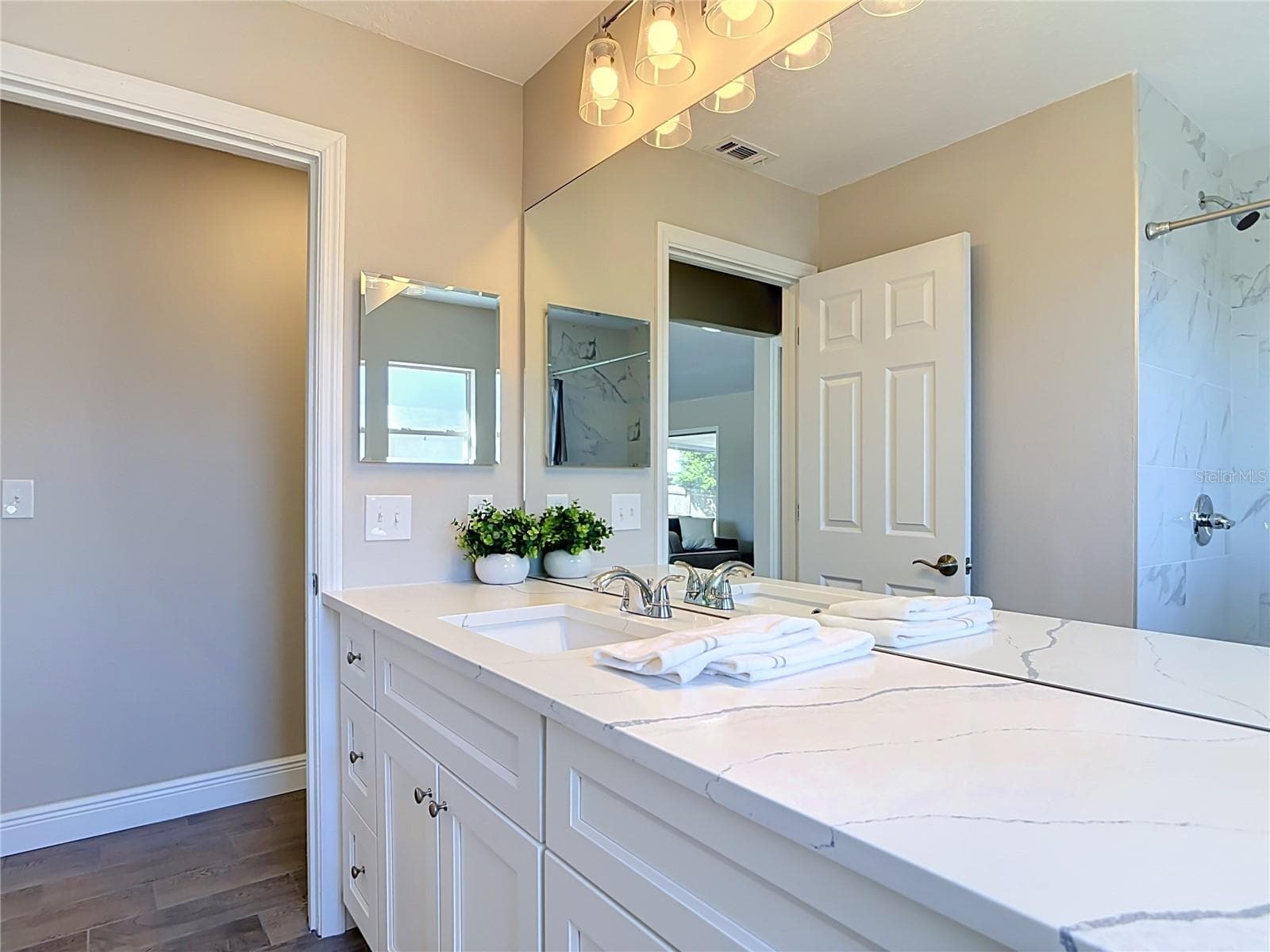 Guest bathroom. - 3025 FOXBORO CIR, DELTONA