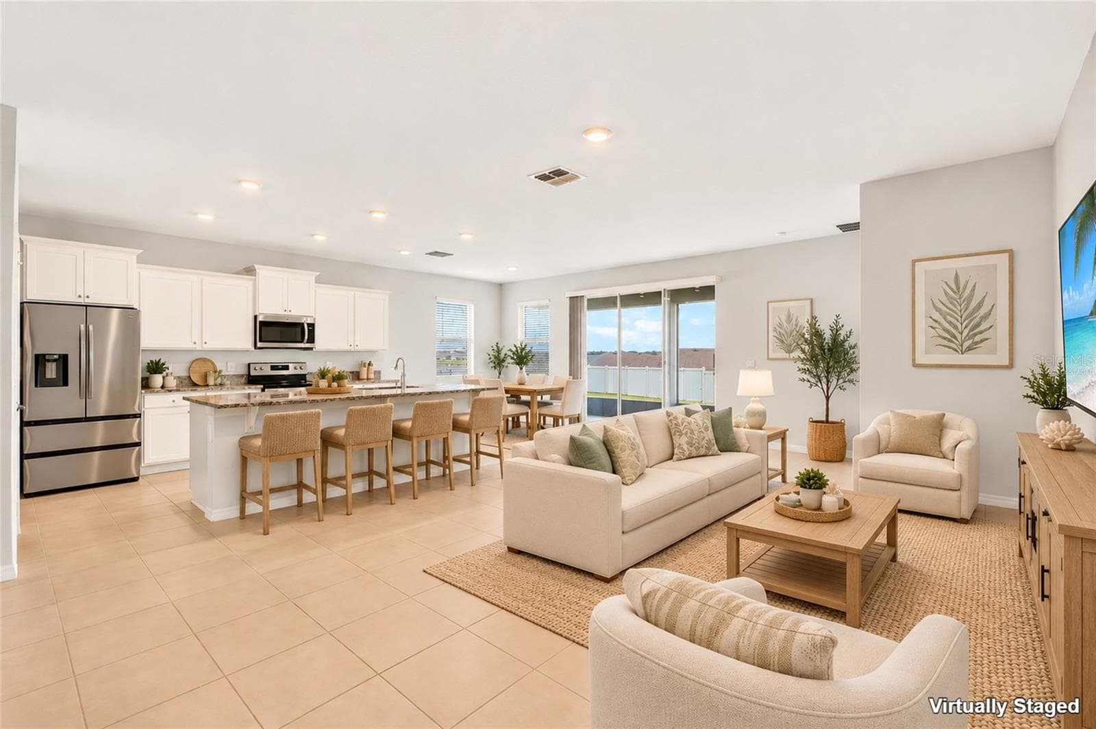 Virtually staged photos of LR 6186 SW 93rd Loop Ocala - - 6186 SW 93RD LOOP, OCALA
