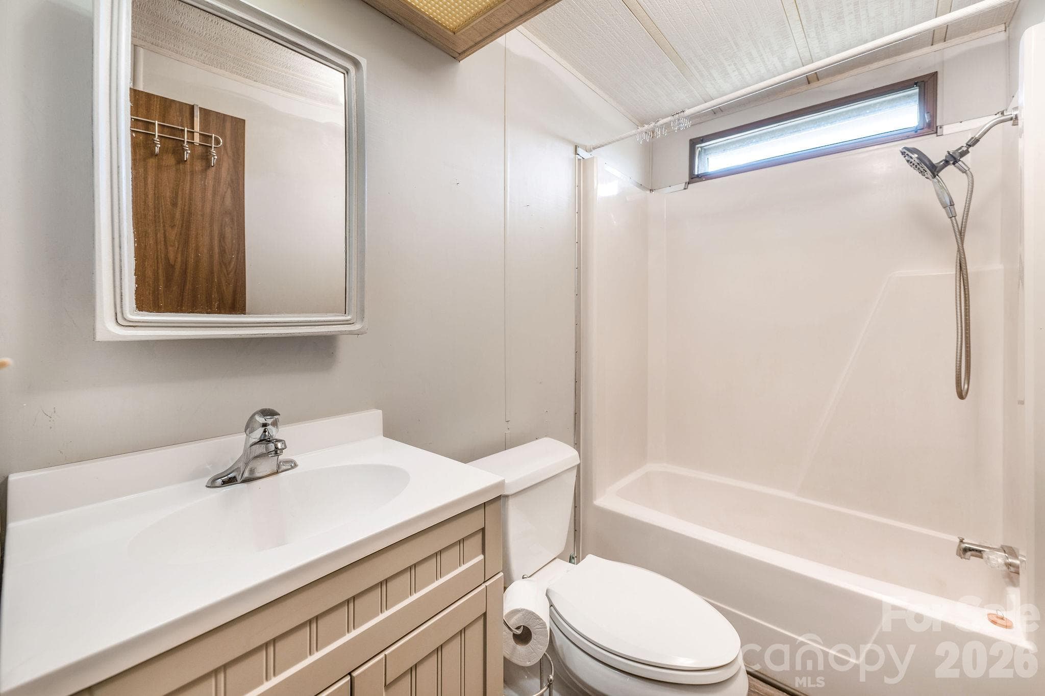 Hall BA - updated vanity and sink - 67 Allman Hill Road, Weaverville