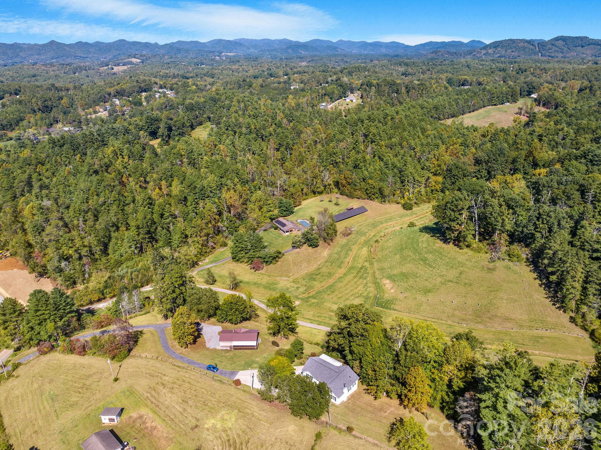 Two, one-family owned, adjacent homes! - 67 Allman Hill Road, Weaverville