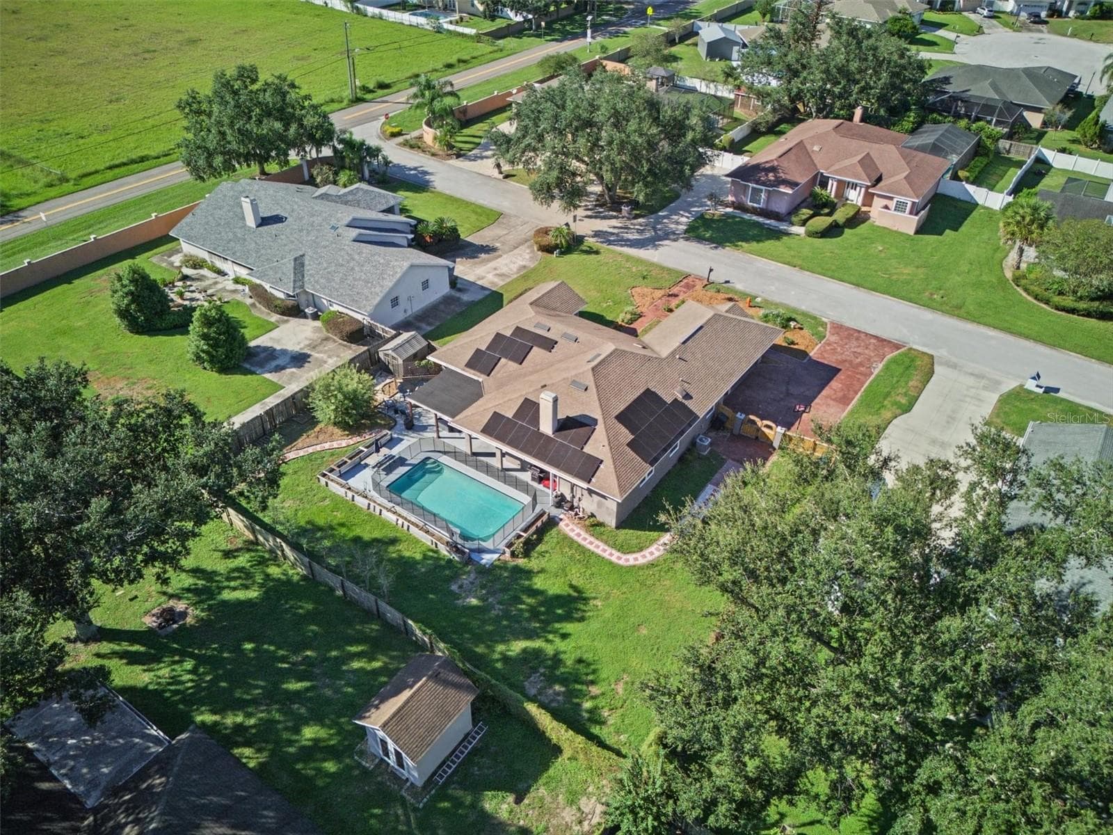 Aerial - 2809 CHATSWORTH LN, LAKELAND