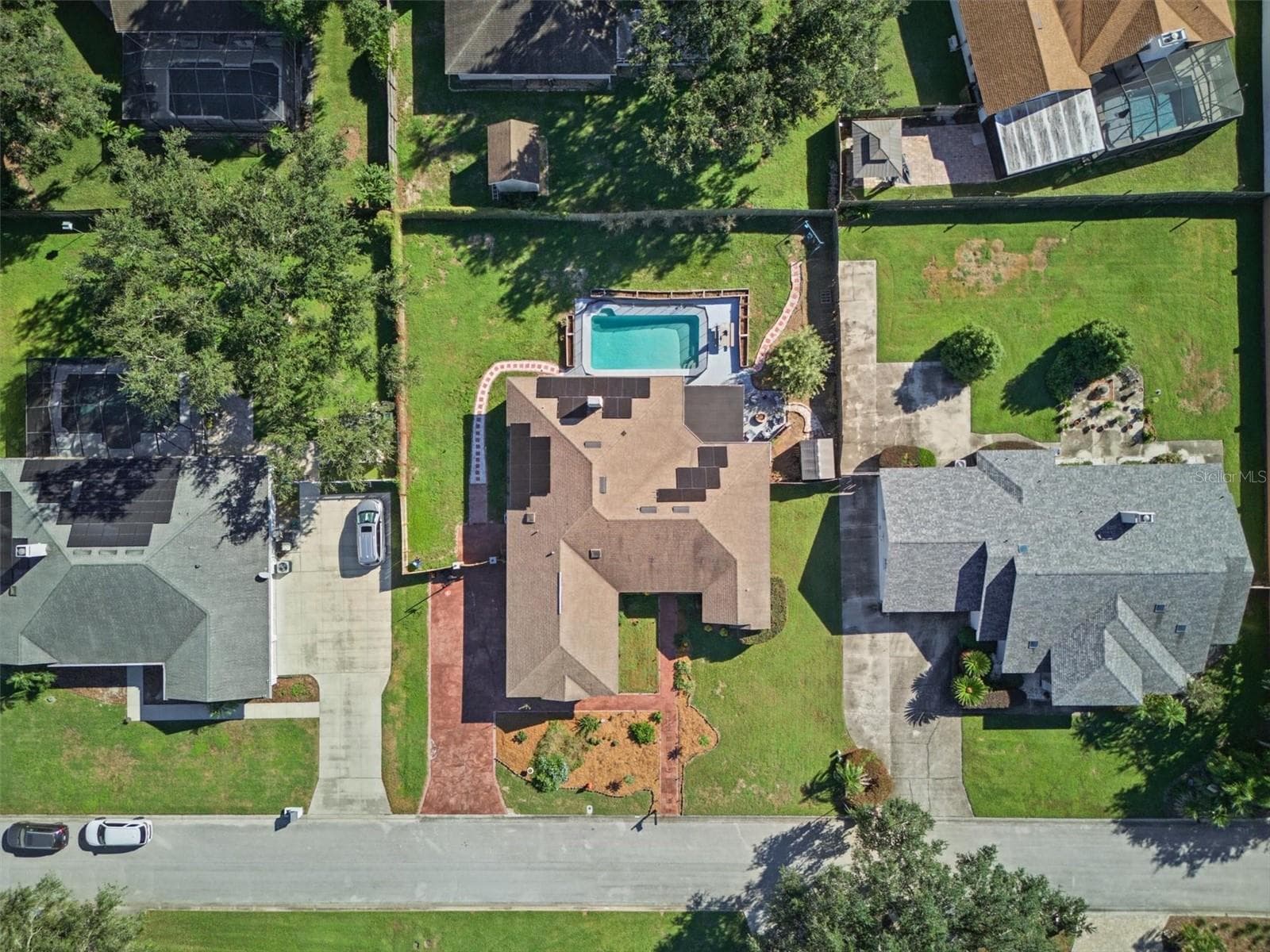 Aerial - 2809 CHATSWORTH LN, LAKELAND
