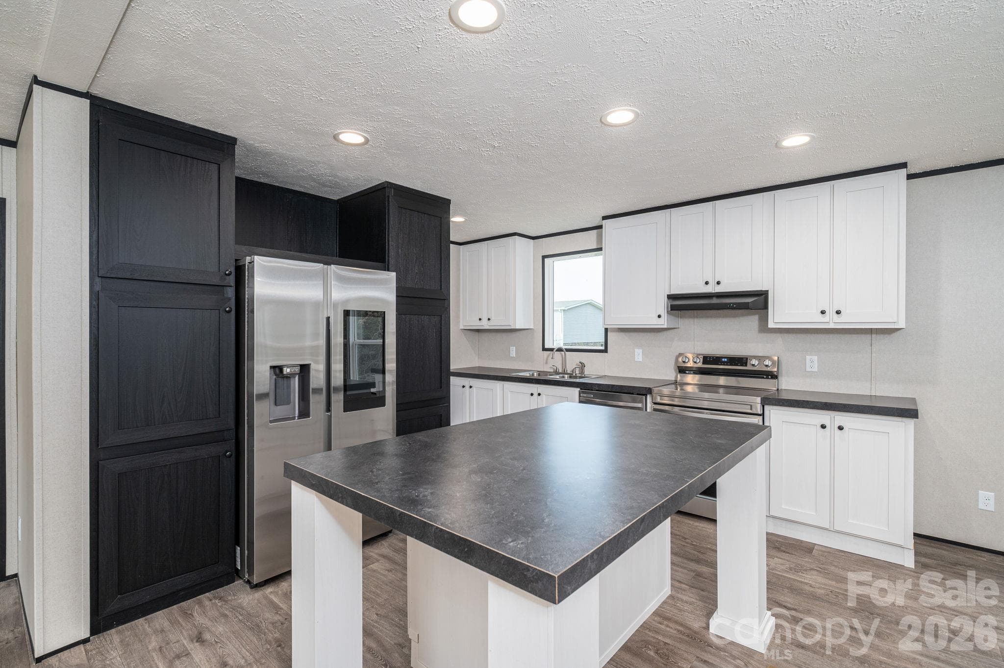 Kitchen Island with storage - 207 Grassy Field Court, Lawndale