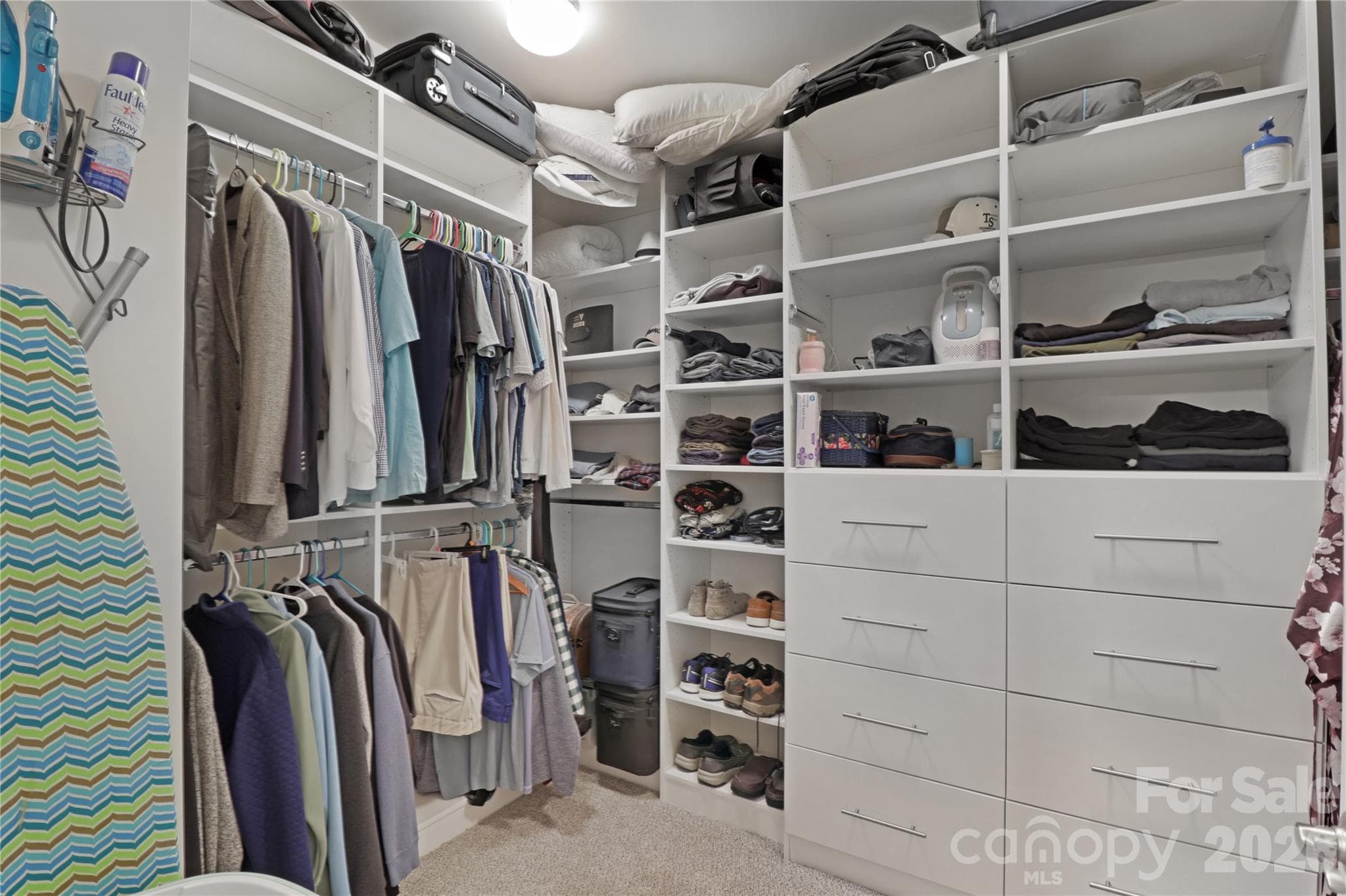 Primary Walk-In Closet - 1929 Napa Valley Drive, Waxhaw