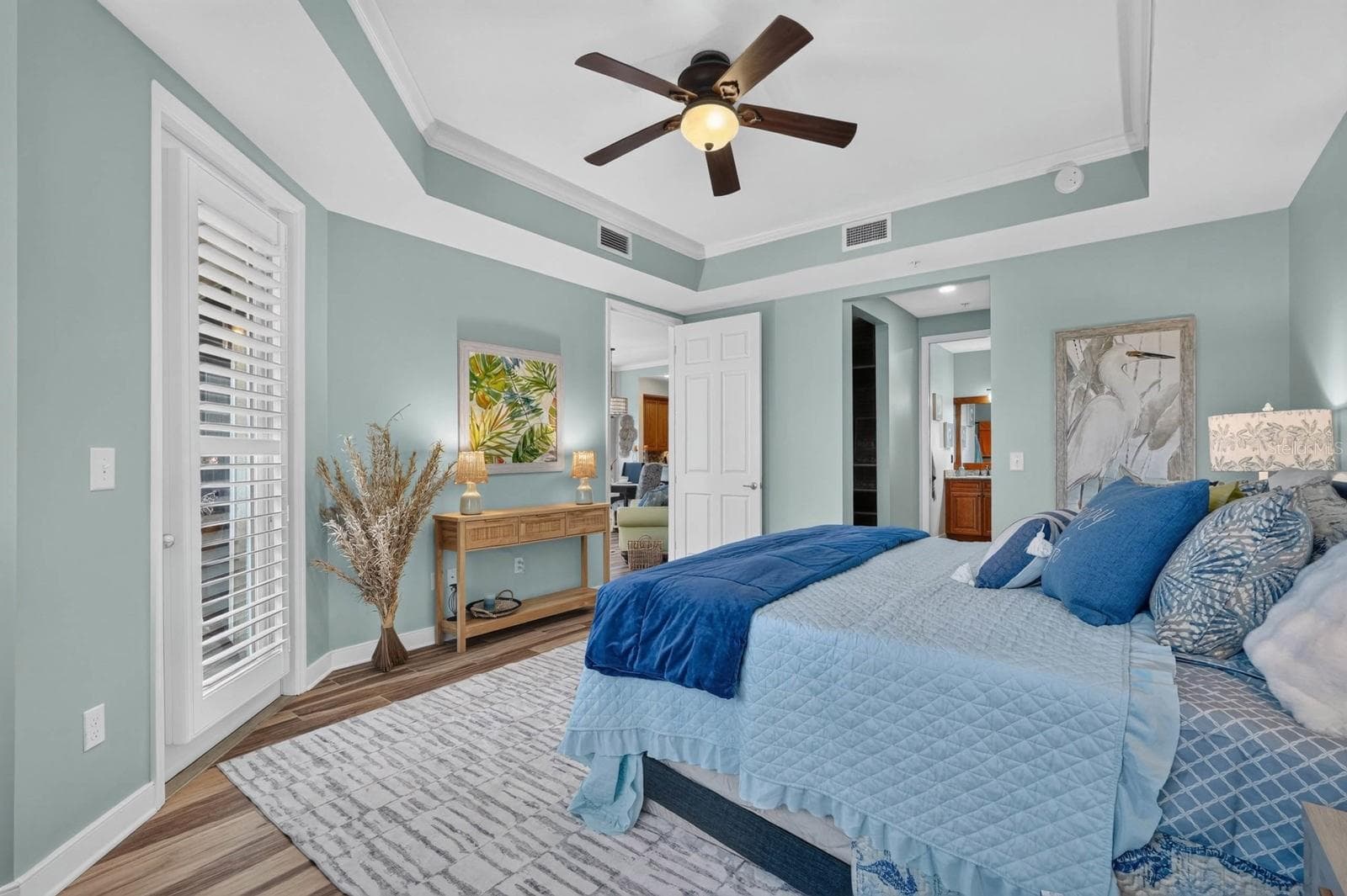 Master bedroom had private entry to the balcony - 160 PANTANO CAY BLVD #3305, ST AUGUSTINE
