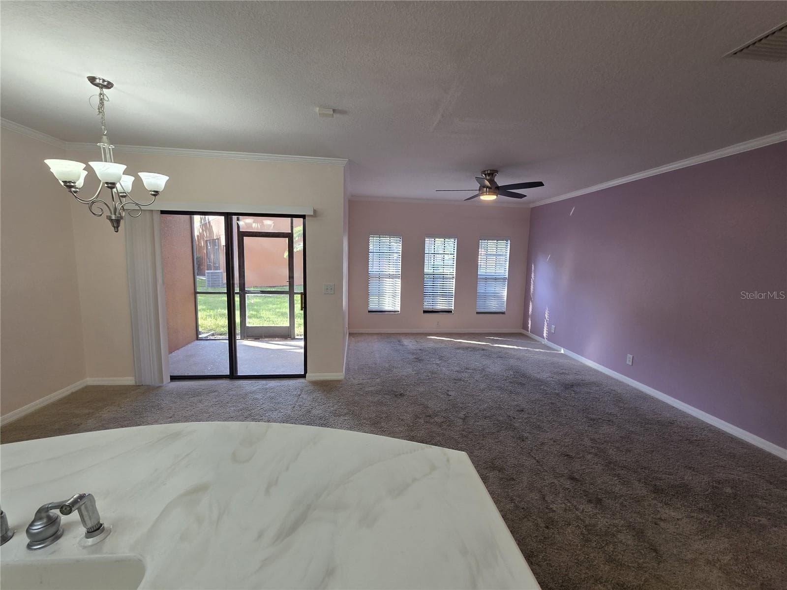 Living Room and Dining Room - 30148 GOODWICK WAY, WESLEY CHAPEL