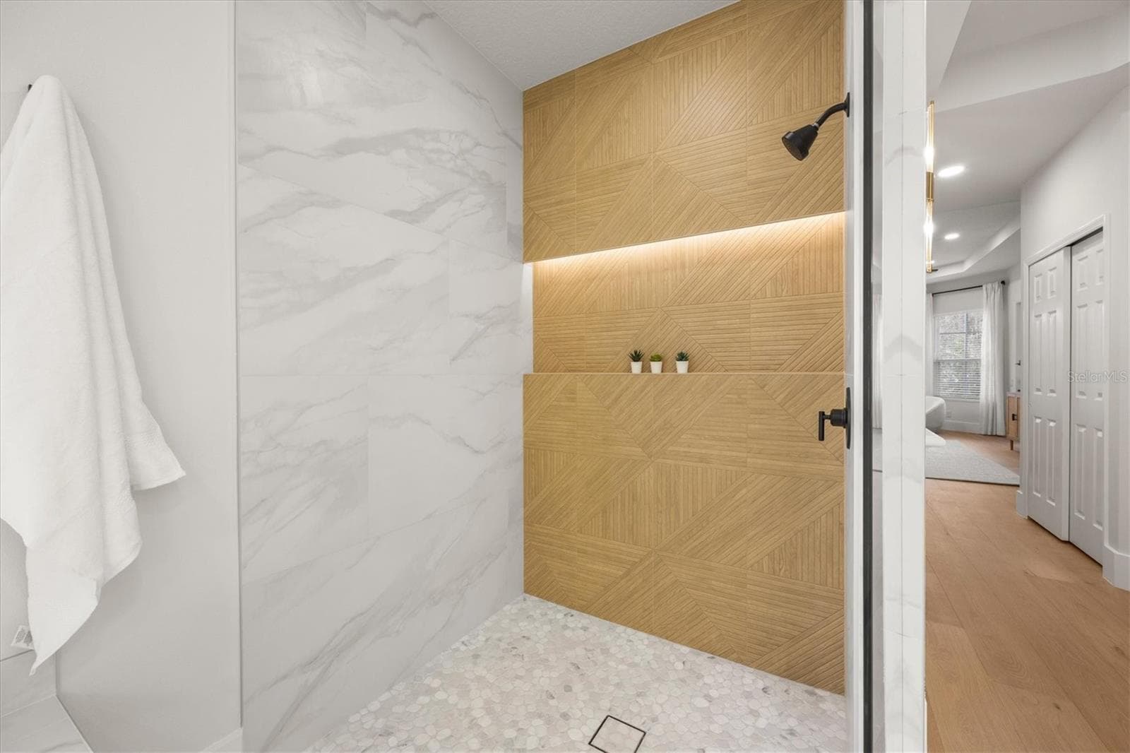 Primary Bath Shower - 6922 STANHOPE PL, UNIVERSITY PARK