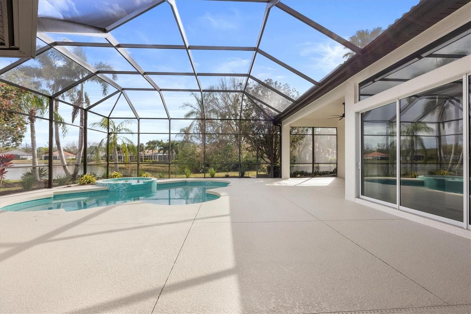 Lanai, Pool and Spa - 6922 STANHOPE PL, UNIVERSITY PARK